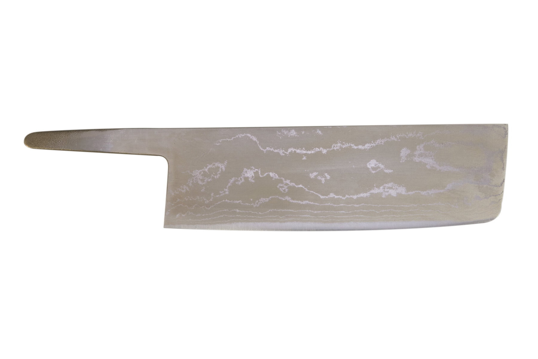 Lame à monter japonaise  White Paper steel damas - Usuba 160 mm
